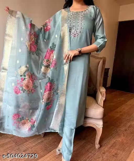 olive kurta set 02