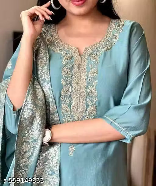 NEW TRENDING KURTA SET WITH DUPATTA
